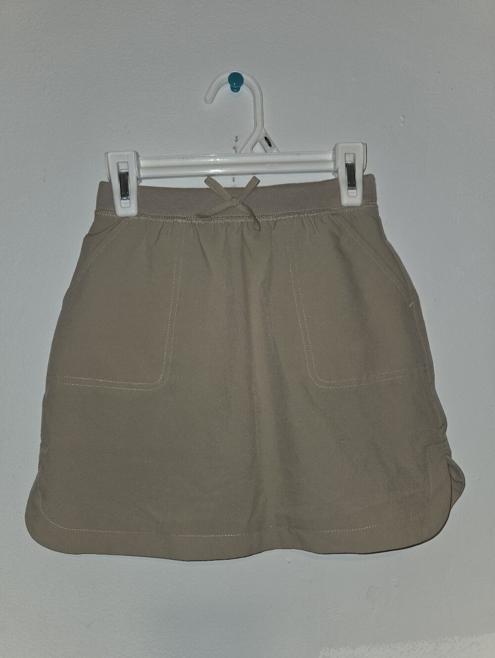 Izod Khaki Tan Schoolwear Skort Blue Label 6X